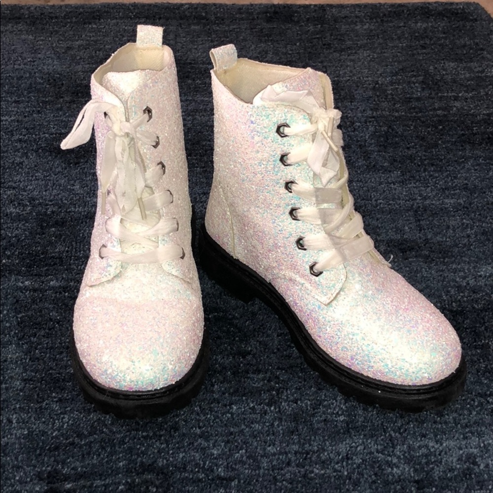 Olivia Miller Girl Sparkly Boots